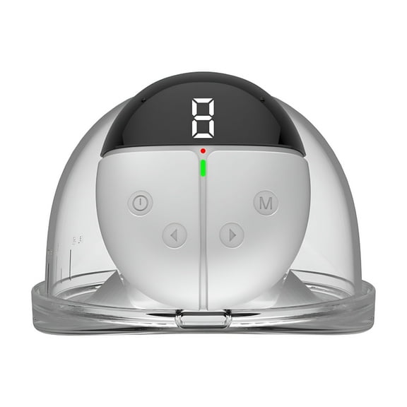 XIRQI Wireless Hands-Free Portable Electric Breast Pump with Rechargeable Battery Convenient LCD Display Comfortable Wearable Double Modes for Women’s Breastfeeding