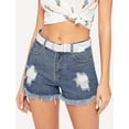 thumbnail image 3 of Braided Belt Stretch Belt for Men and Women Multicolored Woven Golf Belt Elastic Jean Belts, 3 of 4