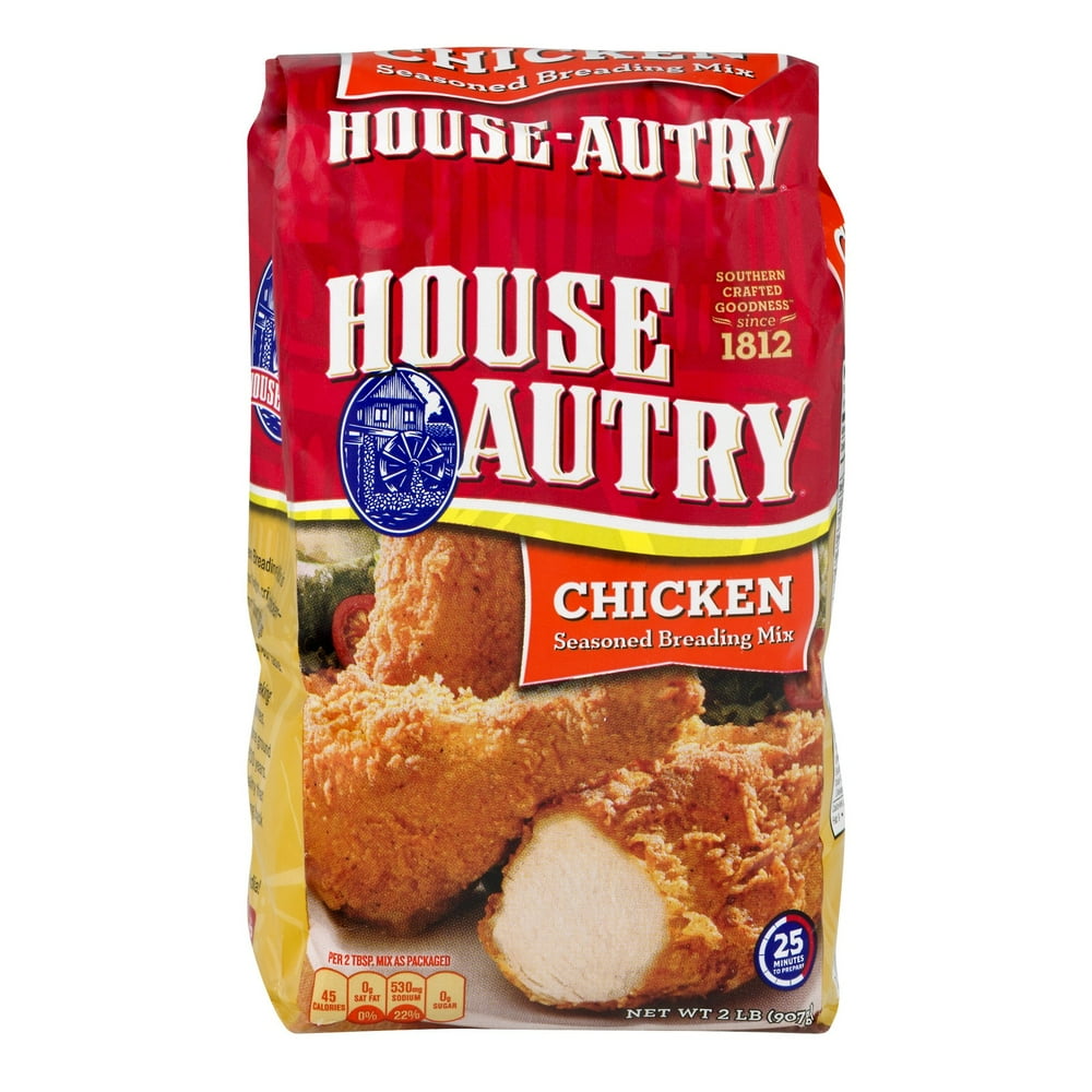 HouseAutry Chicken Seasoned Breading Mix, 2 lbs
