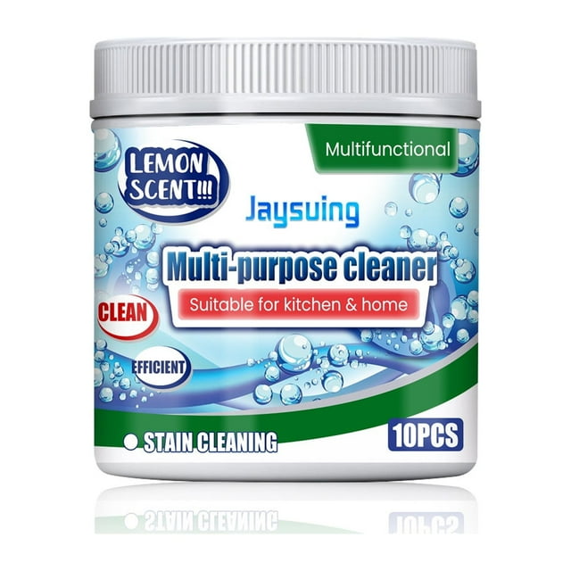 fheaev Multi-Purpose Cleaner Multifunctional Bioenzyme Cleaning Tablets Laundry Clean Clothes Cleaning Tablets