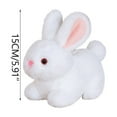 thumbnail image 2 of Dianli Savings Plush Bunny Doll Soft White Rabbit Toy Small Easter Gift for Kids Cute Animal Stuffed Plush 15cm Today’s Must-Have Bargains, 2 of 9