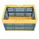 thumbnail image 3 of Cajas de almacenamiento plegables con asa, cestas plegables con asas, cestas de plástico plegables para la compra, cestas de plástico plegables para la compra, resistentes y duraderas, 3 of 12