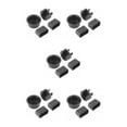 thumbnail image 3 of Guardoinrt 4x Black Prevent Damage With Replacement Hinge Pivots Lining Kit For Doors And Hinges 5Set, 3 of 6