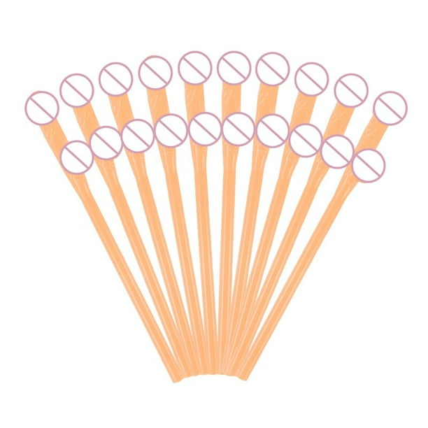 Pajitas de pene para despedida de soltera, 10 piezas, de plástico, para bebida desnuda, para despedida de soltera, decoración de Bar nocturno, suministros para novia