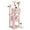 Soft Pink, variant on MoNiBloom Cat Tree Houses for Indoors, Multi-Level Cat Tree Tower, 70" Height（Beige）