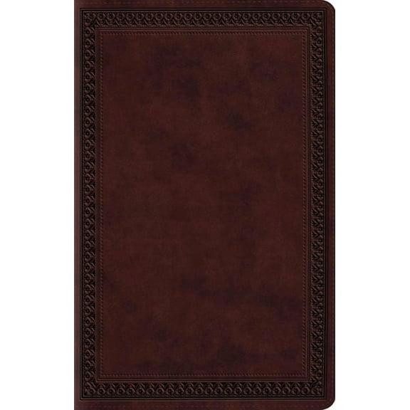 ESV Premium Gift Bible (Trutone, Mahogany, Border Design), (Hardcover)