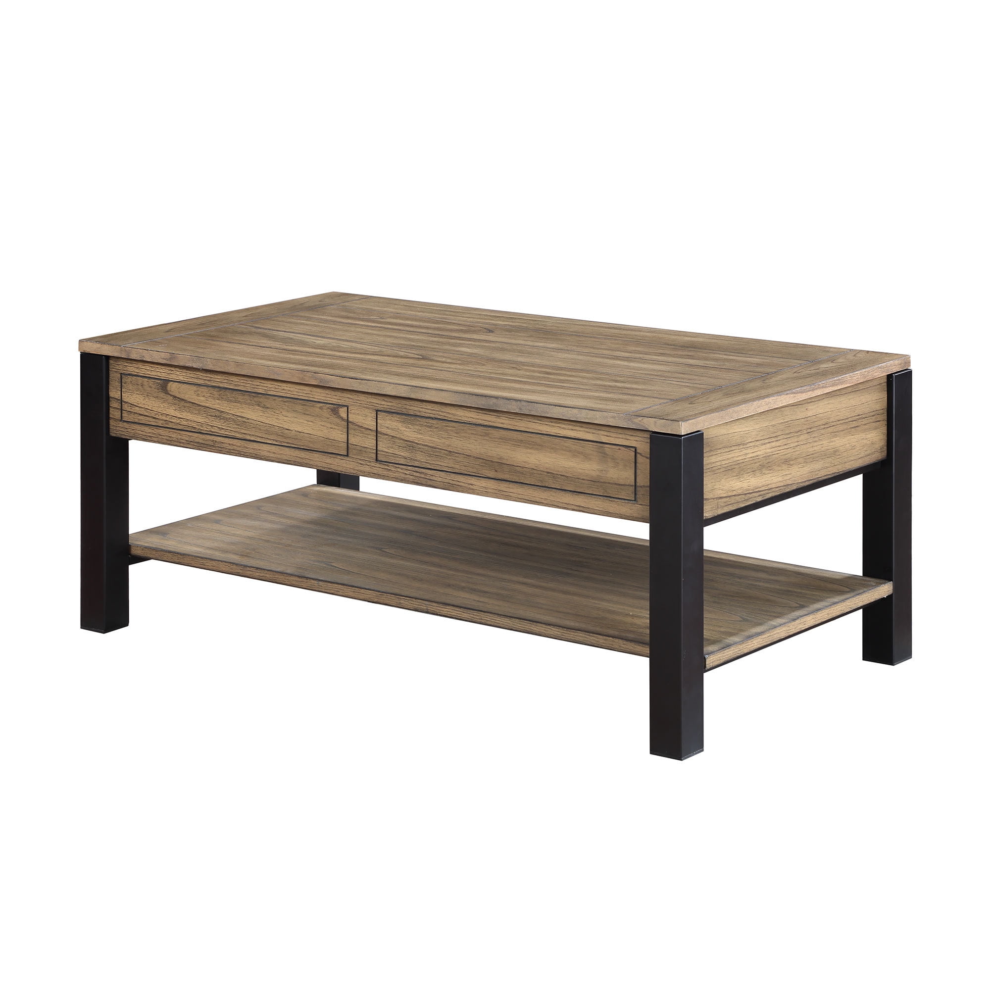 Ruziniu Lift Top Coffee Table With Storage Lower Shelf Lift Top Table Walmart Com Walmart Com