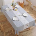 thumbnail image 1 of Nappe de Table à Manger Nappe Sans Rinçage Anti-Huile Imperméable Anti-Brûlure Luxe Léger Style PC Nappe en Tissu, 1 of 7