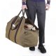 thumbnail image 2 of Waxed Canvas Log Carrier Tote Bag, Extra Large Durable Firewood Holder With Handles And Shoulder Strap., 2 of 3