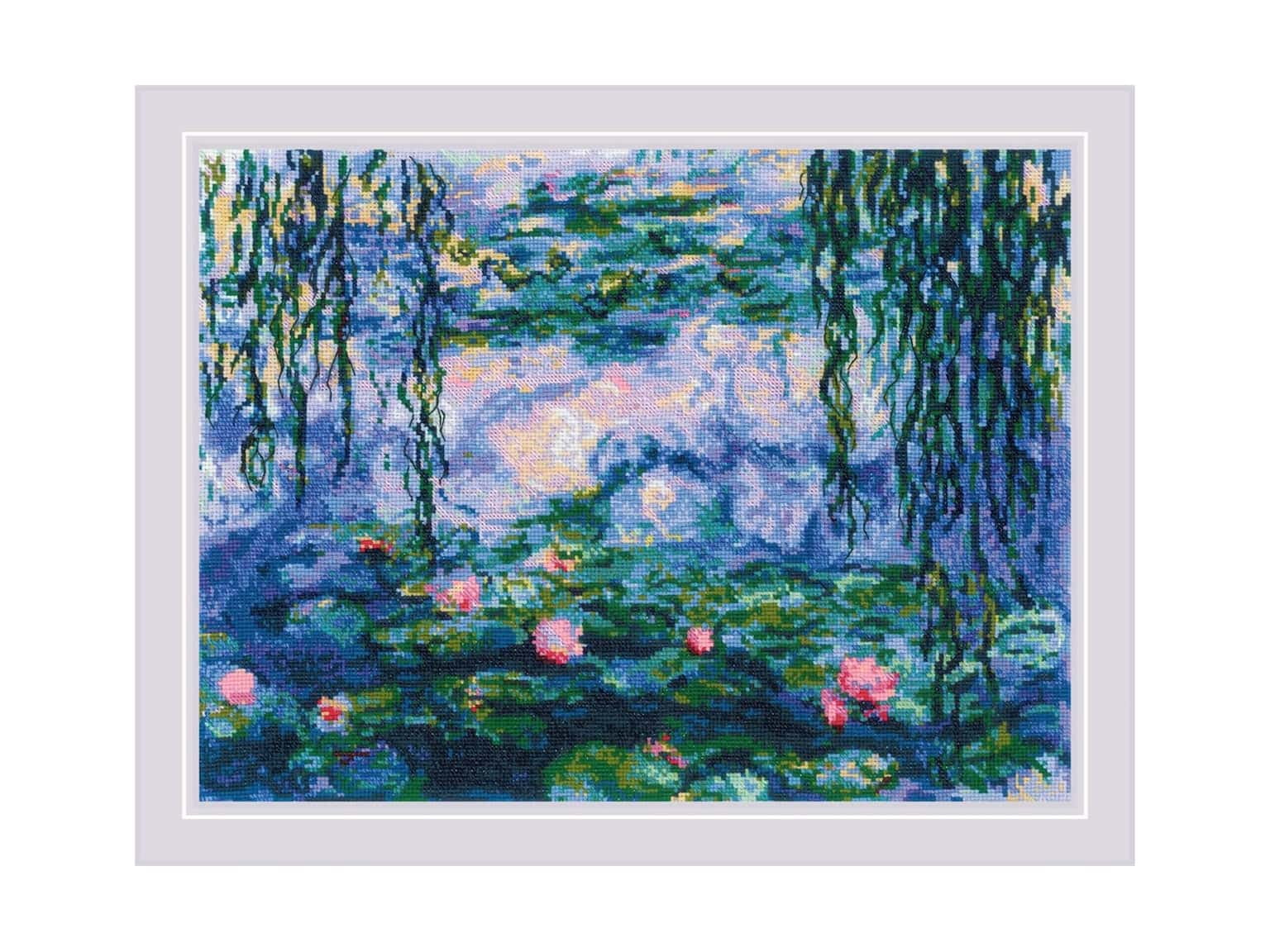 RIOLIS® Water Lilies Counted Cross-Stitch Kit