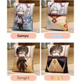thumbnail image 3 of Zhongli Genshin Almohada De Felpa 14 Almohadas De Cojín De Juguete De Felpa Suave Figura De Juego De Muñecas De Peluche Almohada A 36cm*27cm, 3 of 4