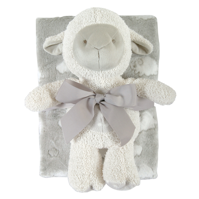 Gray Lamb Blanket/Toy Set (Other)