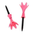 thumbnail image 3 of jinwen 3Pcs Premium Plastic Rotatable Golf Tees Adjustable Height Exercise Accessories Pink, 3 of 6