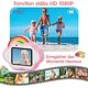 thumbnail image 2 of Cámara para niños, cámara para niños de 2,4 pulgadas, cámara digital de 40 MP/1080p para niños, cámara para niños con tarjeta SD de 32 g, USB, pegatina, regalos para niños de 3 a 12 años, 2 of 5