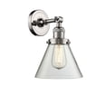 thumbnail image 7 of Innovations Lighting 201F Large Cone Large Cone 1 Light 8" Wide Semi-Flush Ceiling Fixture, 7 of 7
