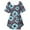 pattern B, variant on Cotton Tunic Shirt For Women African Wax Print Blouse