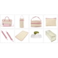 thumbnail image 4 of Ellie & Luke Tote Diaper Bag, Puppy, Pink, 6 Piece Set, 4 of 8