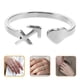 thumbnail image 3 of Anillo de astrología de constelación Anillo ajustable Anillo abierto para mujer Anillo abierto de constelación, 3 of 7