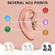 thumbnail image 3 of Pairs Acupressure Earrings, Non Piercing Acupressure Earrings Unique, 3 of 5