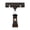 Black, variant on Rotatable Retail Sign Clip Stands, Double-Sided Swivel Plastic Price Tag Holders, Adjustable Merchandise Display Clamps, Multi-Angle Menu and Label Fasteners for Clothing Racks, Shop Counters,White
