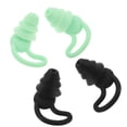 thumbnail image 2 of FELTECHELECTR 2 pares de tapones de silicona reutilizables para los oídos, con reducción de ruido, para dormir, nadar y conciertos., 2 of 7