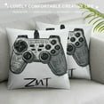 thumbnail image 3 of Funny Gaming Pillow Covers , Just A Few More Minutes Throw Pillow Covers, Gamer Gifts for Teenage Boys, Kids Boys Gaming Room Decor, 3 of 5