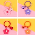 thumbnail image 3 of MasteelfCA 8pcs Colorful Flower Pendant Creative Keychains Beautiful Bag Hanging Pendant Decoration (no Headset Cover), 3 of 7