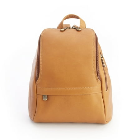 Royce Leather Top Grain - Royce Colombian Genuine Leather Tan Fashion Backpack