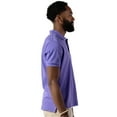 thumbnail image 4 of Woodpecker Premium Men's Polo Golf Shirt. 100% Peruvian Cotton Made in Peru With The Finest Cotton. Purple Violet Color. Size XXXL, 4 of 7