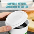 thumbnail image 6 of Staples Perk Compostable Paper Hot Cup 10 Oz. White/Green PK56223CT, 6 of 6