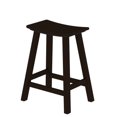 thumbnail image 5 of POLYWOOD&reg; Traditional 24 in. Saddle Bar Stool, 5 of 7
