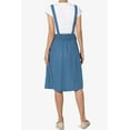 thumbnail image 2 of TheMogan Robe Midi Dos Nu Plissée en Lin pour Femmes avec Bretelles et Poches, 2 of 7