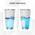 thumbnail image 3 of KLL Crystal Clear Water Splash Print 40oz Stainless Steel Insulated Car Cup with Spillproof Lid - Keep Your Drink Hot or Cold on the Go-Without Straw, 3 of 8