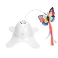 thumbnail image 4 of Cat Toy, Interactive Electric Feather Toy Non Slip Rotatable ABS Material  For Cats White, 4 of 8