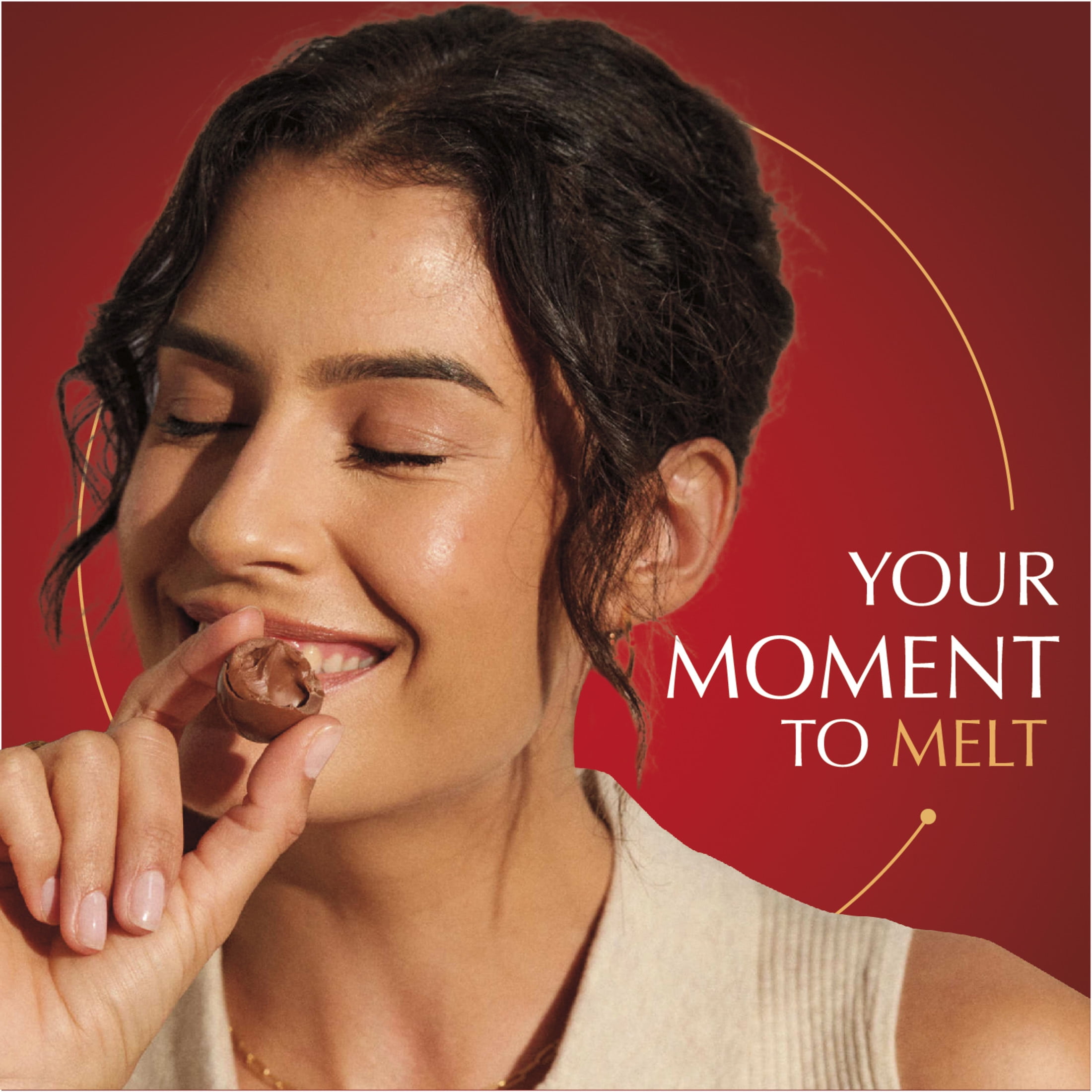 Lindt LINDOR Milk Chocolate Candy Truffles, 15.2 oz. Bag
