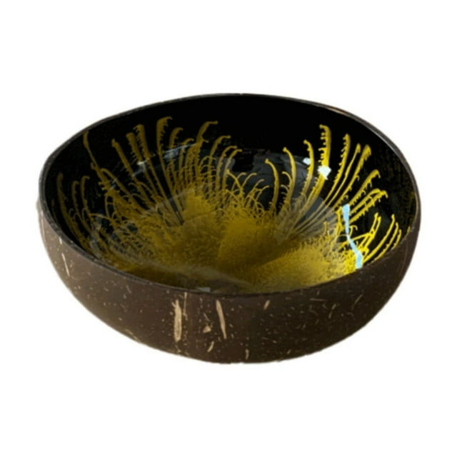 WHEANG Coconut Bowls Decorative Bowl For Keys For Entryway Table Candy Bowl Decorative Bowls For Home Decor Coconut Storage Bowl For Candy Keys