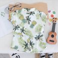 thumbnail image 6 of Toddler Baby Boy Summer Clothes Set 6 12 18 24 Months 2T 3T 4T Tractor Letter Print Short Sleeve T-Shirt Elastic Waist Solid Shorts Outfit Sets Kaprioy, 6 of 9