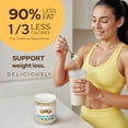 thumbnail image 4 of giv soft butter Organic Peanut Butter Powder, Gluten Free & Keto Friendly, 7 oz, 4 of 8