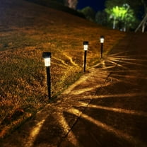 Solar Lights Outdoor, 10pcs LED Waterproof Pathway Lights for Garden, Landscape, Path, Yard, Patio.