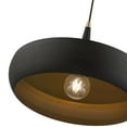 thumbnail image 6 of 49353-04 Livex Lighting Banbury - 1 Light Pendant In Geometric Style-17.5 Inches Tall and 17 Inches Wide-Black/Antique Brass Finish    -Traditional, 6 of 10