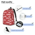 thumbnail image 5 of Daiia Popcorn2 Vintage Canvas Backpack for Men and Women ,Hiking Backpack,Travel Laptop Bag for School,Large Capacity Backpack-Small, 5 of 8