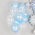 thumbnail image 2 of 10/20 Globos de látex con forma de copo de nieve congelado, suministros para fiestas de Navidad y Año Nuevo, decoración para fiestas de cumpleaños infantiles, juguetes para niños, 2 of 5