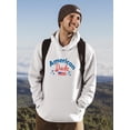thumbnail image 2 of American Dude 4Th July Hoodie Men -Image by Shutterstock, Male Large, 2 of 4