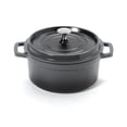 thumbnail image 1 of Heiss® Energy-Efficient Cast Aluminum Dutch Oven, 2.5 Quart, Round, Gray, 1 of 1