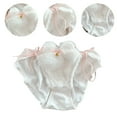 thumbnail image 2 of Women's Japanese Kitten Furry Underwear with Cats Ear Bells Tie String Ruffled Panties Briefs Lingerie Underpants, 2 of 9