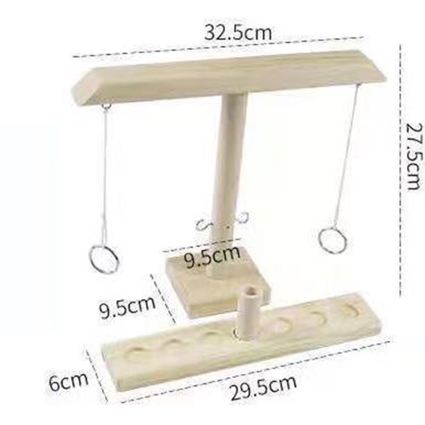 Ring Swing Drinking Game Ring Toss Battle Game Detachable Desktop Play