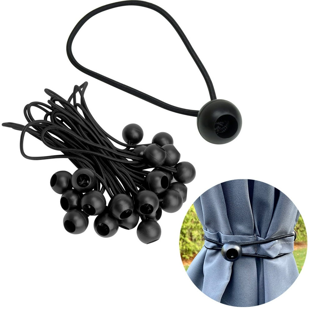 Evelots Bungee CordsToggle BallsTarpCanopy7 Inch LongSuper StrongSet/50