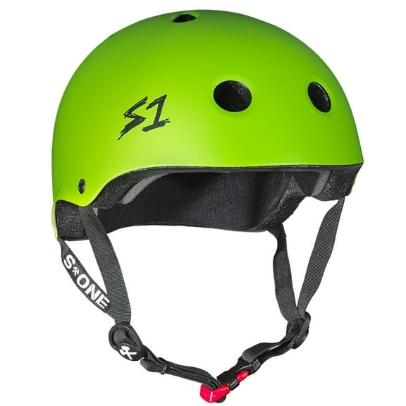 S1 Mini Lifer Helmet - Bright Green Matte
