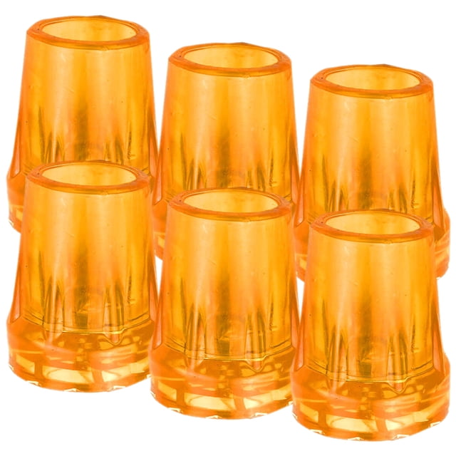 Miangastore Walking Cane Tips Anti-slip 6Pcs 2In Hole Diameter 22mm