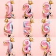 thumbnail image 5 of Figuras de helio XUQIANG Globos de aluminio 32 pulgadas Número 9, 5 of 5